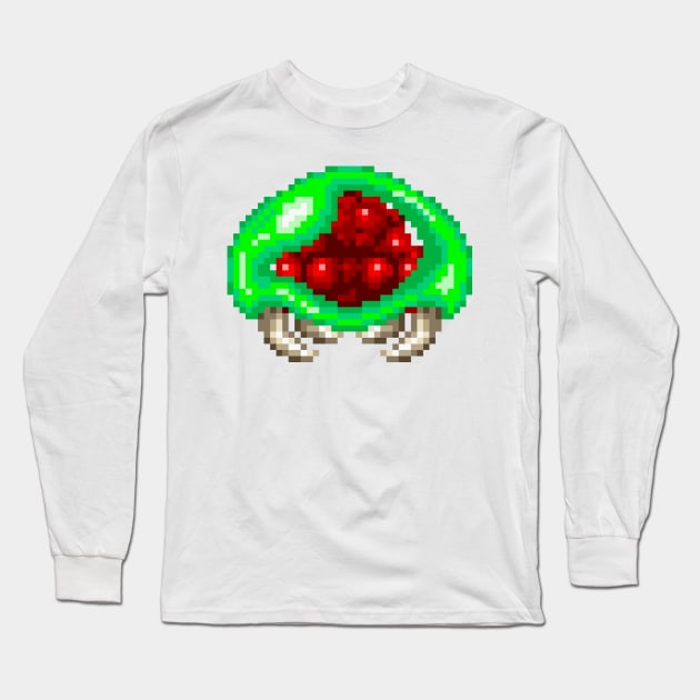 Baby Metroid Long Sleeve T-Shirt by SpriteGuy95